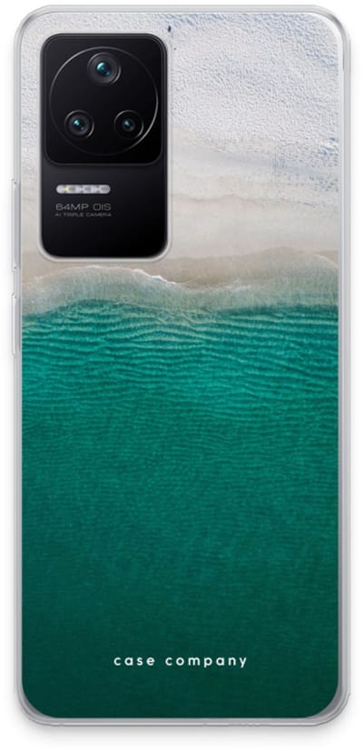 Case Company® - Hoesje geschikt voor Xiaomi Poco F4 hoesje - Stranded - Soft Cover Telefoonhoesje - Bescherming aan alle Kanten en Schermrand