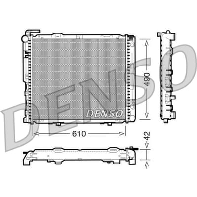 Radiator DENSO DRM17036