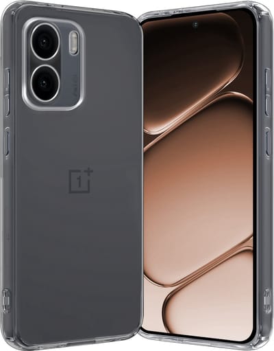 Hoes - Geschikt voor OnePlus 15R - Sterk & Shockproof - Hoesje Cover - Siliconen Case - Transparant