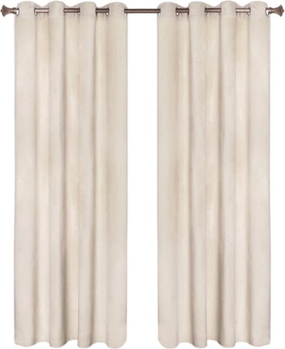Gordijnen - Beige - Verduisterend - Luxaflex - 140x245cm - Isolerend - Rolgordijnen