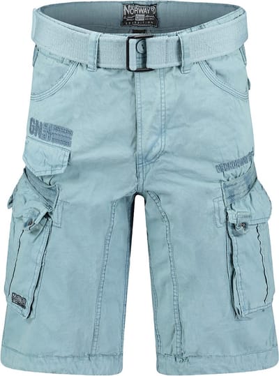 Panoramique Heren Korte Broek Geographical Norway Sky Blue - 3XL