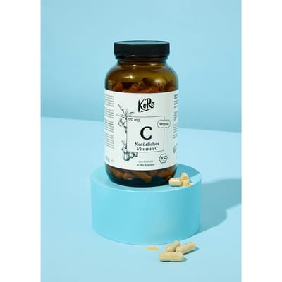 Natuurlijke vitamine C uit biologische acerola capsules 180 stuks