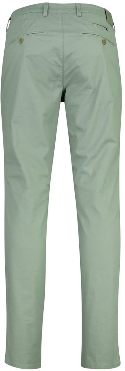 pantalon Brax Fabio groen flatfront normale fit