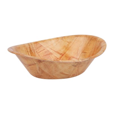 Ovale Houten Kom - Klein L092