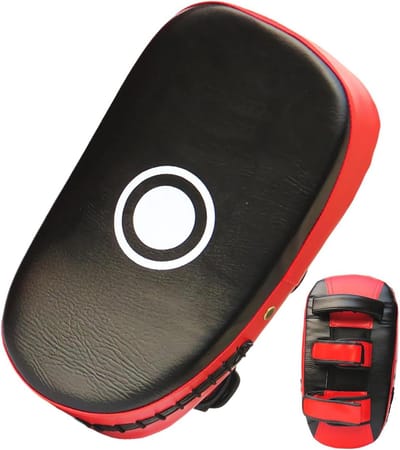 Bokskussens Paar - Focusdoelen Trap - Vechtsport Training - Ergonomische Curve - 37 cm - Uniek