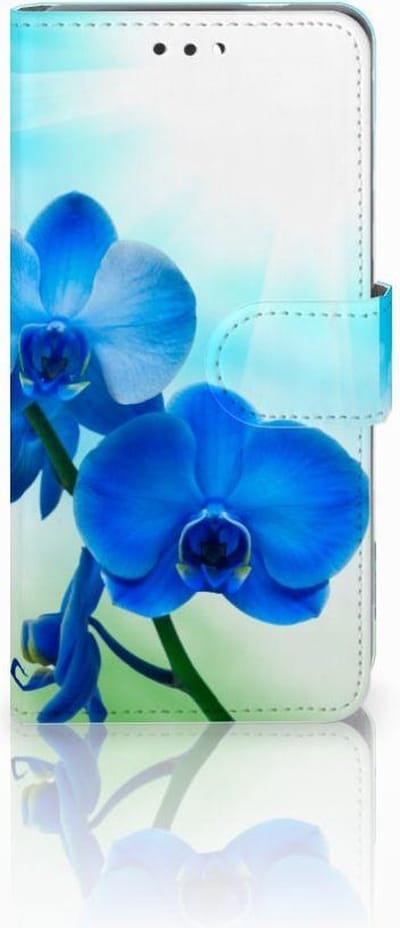 Nokia 3.1 (2018) Hoesje Orchidee Blauw - Cadeau voor je Moeder