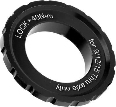 Fiets Hub Disc Lock Cover - Wielset As Deksel - Fiets Onderhoud - Universele Compatibiliteit - 9/12/15 MM - Zwart