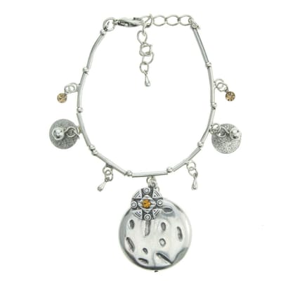 Behave - armband met cirkelhanger - bohemian stijl daglook