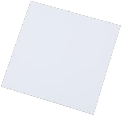 Keramisch Isolatievel - Hittebestendig Materiaal - Elektrisch Gebruik - Hoge Temperatuur Stabiliteit - 50x50x20mm - Wit