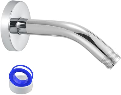 Dailygoody - Douchearm - Verlengstuk - Hoogdruk - Chroom - Douchekop - Ideaal voor moderne badkamers - Vervangende douchearm
