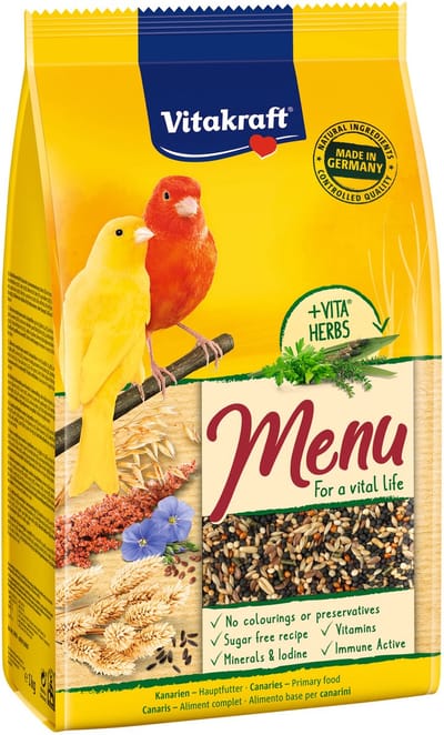 Vitakraft Kanaries Premium Menu - Vogelvoer - 1 kg