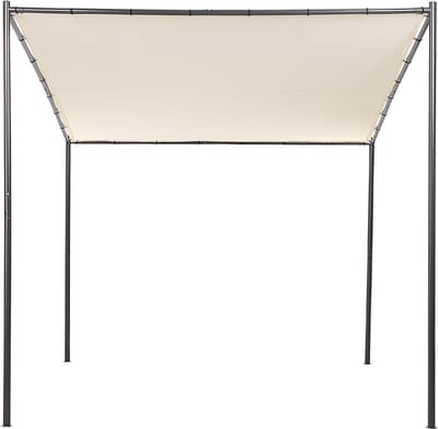 VIMINO - Tuinpaviljoen - Beige - Staal
