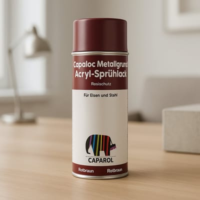 Capalac - acrylprimer spray - Metallgrund 783 - 400 ml - roodbruin mat
