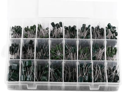 Set van 660 Stuks Polyester Film Papier Condensatoren - Diverse Waarden van 0.22nF tot 470nF voor Elektronische Projecten en Reparaties