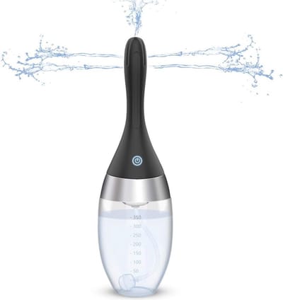 Anale Douche met 3 Intensiteitsniveaus - 350 ml Waterreservoir voor Hygiënisch Gebruik