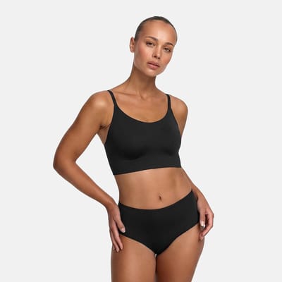 cfab - Hoge taille slips | Pak van 3 - Zwart - S
