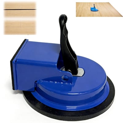 Zuignap - Laminaat gereedschap - Laminaat legset - Parket gereedschap - Vloer leggen gereedschap - Reparatieset - Voor laminaat en parket - Voor woonkamer en slaapkamer - Blauw