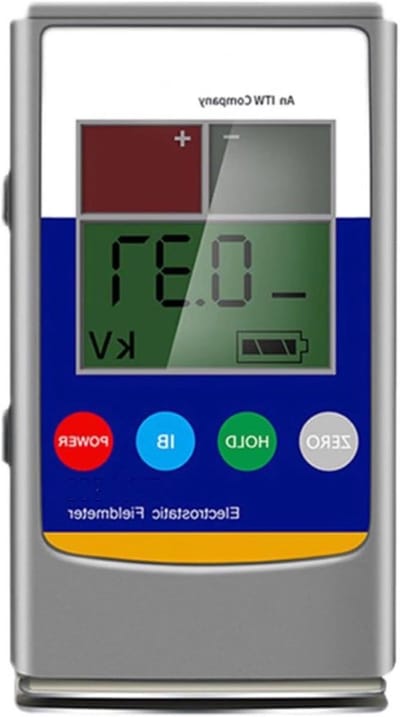 Elektrostatische Veldmeter - Statische Tester - Antistatische Opsporing - Niet-contact Meting - 0-20KV - Grijs