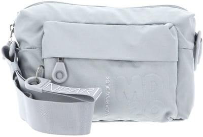 MANDARINA DUCK schoudertas MD20 Small Zip Crossover Pearl Lichtgrijs