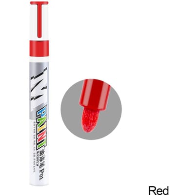 Auto Metalen Verf Marker Pen Auto Verf Pen Voertuig Band Verf Markers Voor Auto Styling Tool