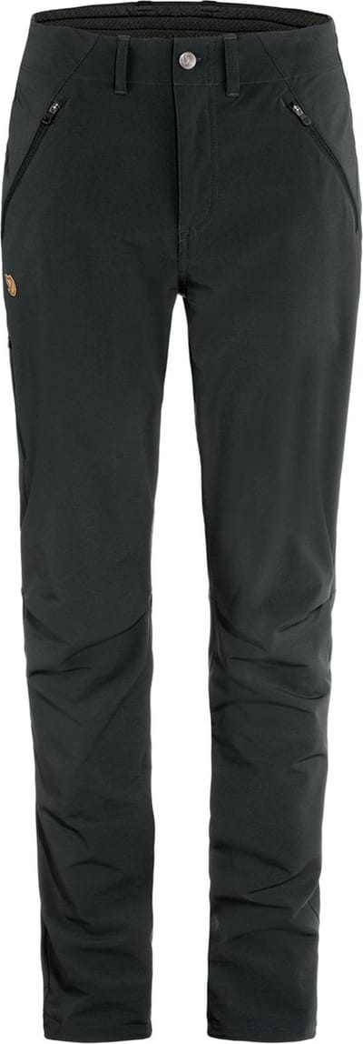 Fjällräven Abisko Trail Stretch Trousers W - Black - Outdoor Kleding - Broeken - Lange broeken