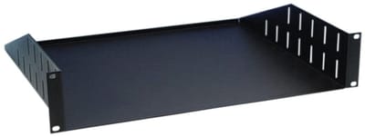 Adam Hall 87552 19" plank 2HE speciale diepte 375mm - Rack accessoire