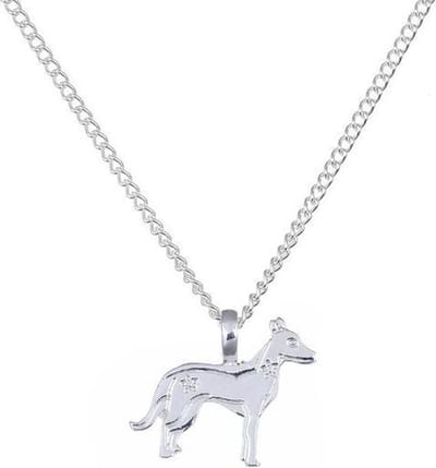 Fako Bijoux® - Ketting - Hondje - Zilverkleurig