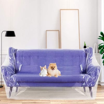 Transparante Sofa Bescherming - 2 x 3 m Stofdichte Hoezen voor Meubels en Fauteuils, Perfect voor Vernieuwing en Onderhoud