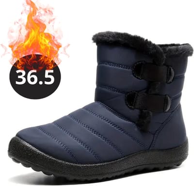 Bovista Snowboots - Sneeuwschoenen - Sneeuwboots - Dames - Wintersport - Ski - Skischoenen - Blauw - 36.5 - Bandje