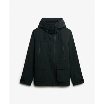 Superdry Capuchon Ultimate Geborduurde Windbreaker Green Grootte: Xxl