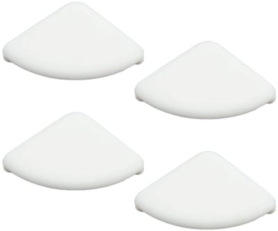 Dailygoods- Hoekbeschermer Zacht - 30 Stuks - Transparant Wit - Baby Veiligheidsbescherming - Meubelbescherming - Eenvoudige Installatie - Babyhoekbeschermer