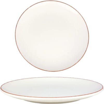 Bonna Dessertbord - Retro - Porselein - 17 cm - set van 6