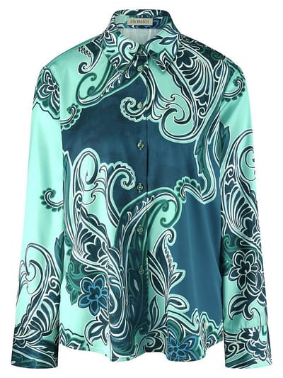 Blouse lange mouwen Van Uta Raasch groen