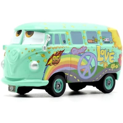 Pixar Cars 2 Cars 3 Flash McQueen King Frankie Race Dusty Fritter Miss League Voiture Jouet pour garçons conçu pour les Enfants