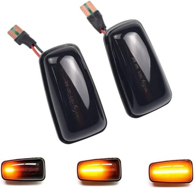 LED Knipperlichten - Zijverlichting Indicatoren - Auto Veiligheid - Eenvoudige Installatie - 12 Volt - Geel