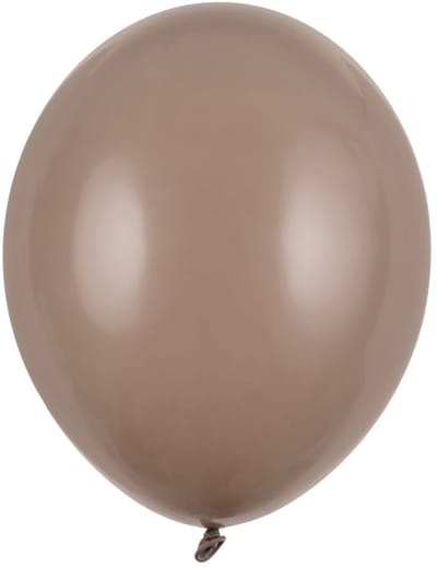 Strong Ballonnen 12cm MINI, Pastel Cappuccino (1 zakje met 100 stuks)