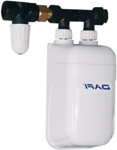 Boiler - Waterverwarmer - Direct warm water - Compact design - 1 Liter - Wit
