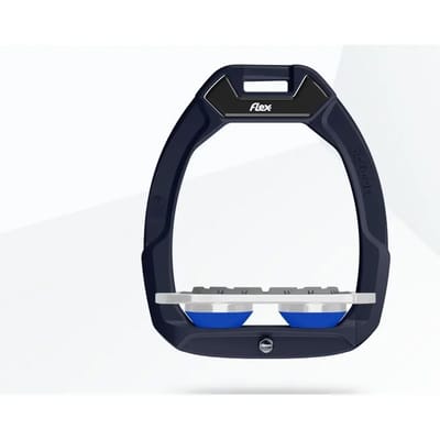 Veiligheidseisen voor paardrijden Plat Grip Bruin/Grijs/Blauw Flex-On Safe-On