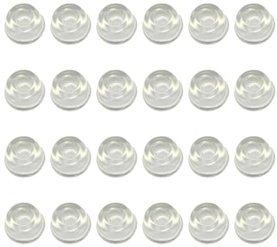 Zelfklevende rubberen voetjes - 24 stuks transparante dempers voor meubels en deurstoppers