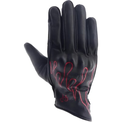 Helstons Rod Air Perforeren Lederen Handschoenen Zwart 9 Man