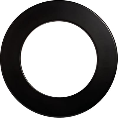 Dartbord Surround Catchring PU - Zwart - Bescherming voor Muur en Vloer