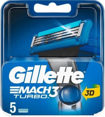 Gillette Mach3 Turbo - 20 stuks - Scheermesjes
