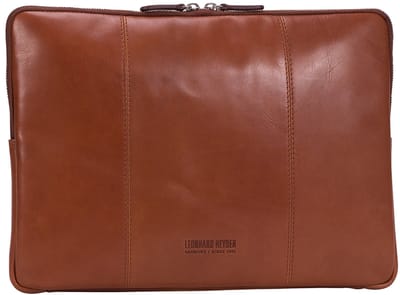 Leonhard Heyden Cambridge laptop sleeve S 13 inch - Cognac