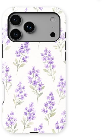 Bloemen Design Hoesje geschikt voor iPhone 17 Pro | Flower Print Tough Case met Mag | Shockproof | Bloemen Motief Backcover geschikt voor iPhone 17 Pro Provence Garden