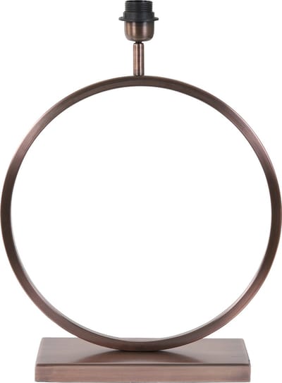 Light & Living Tafellamp Liva - 47cm - Antiek Koper - excl. kap