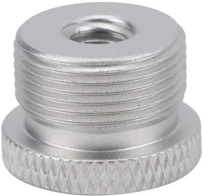 Dailygoods - Schroefadapter - Microfoonstandaard - Aluminium - 1/4 Inch Vrouwelijk Naar 5/8 Inch Mannelijk - Universeel - Voor Statieven en Cameramoni...