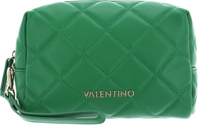 VALENTINO Toilettas Ocarina Soft Cosmetic Case Verde Groene