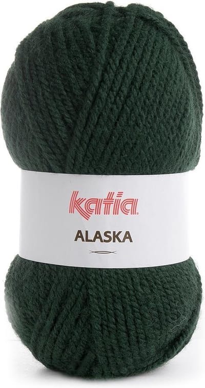 Katia Alaska - 42 donkergroen - Acryl Garen