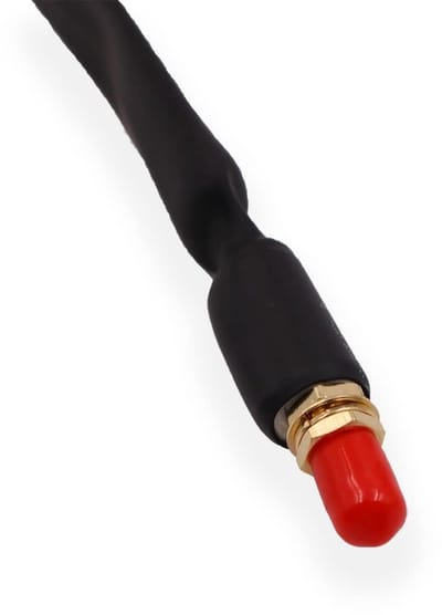 Allecto - RP-SMA Plug naar RP-SMA Kabel - Flat Coaxiaal Kabel voor WLAN en Helium Miner - Hoge kwaliteit - Antenne kabel - Ideaal voor draadloze ve...