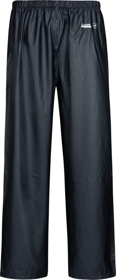 Donkerblauwe regenbroek van Lyngsøe Rainwear M